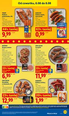 Lidl - gazetka promocyjna Oferta od czwartku od czwartku 06.08 do soboty 08.08 - strona 51