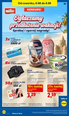 Lidl - gazetka promocyjna Oferta od czwartku od czwartku 06.08 do soboty 08.08 - strona 60