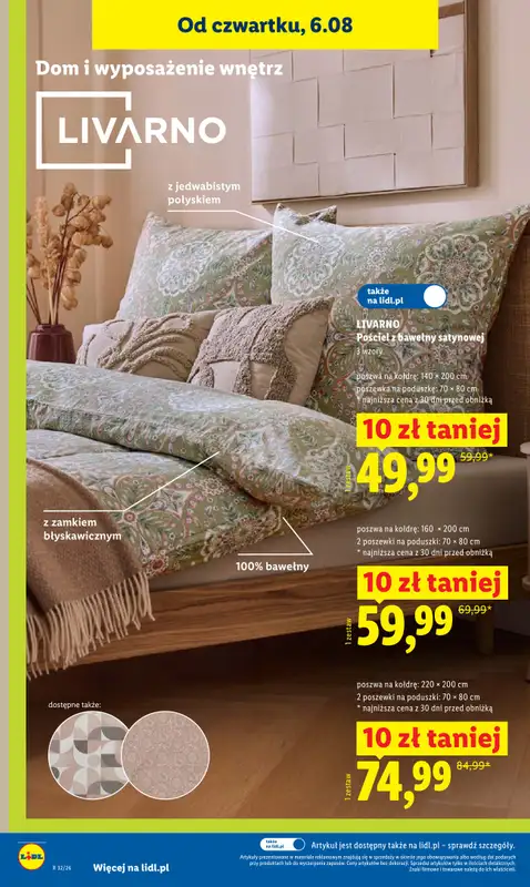 Lidl - gazetka promocyjna Oferta od czwartku od czwartku 06.08 do soboty 08.08 - strona 40