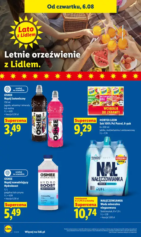 Lidl - gazetka promocyjna Oferta od czwartku od czwartku 06.08 do soboty 08.08 - strona 68