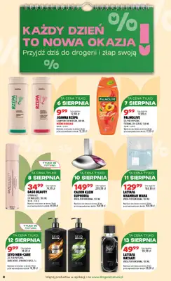 Drogerie Natura - gazetka promocyjna Gazetka od czwartku 06.08 do poniedziałku 24.08 - strona 8