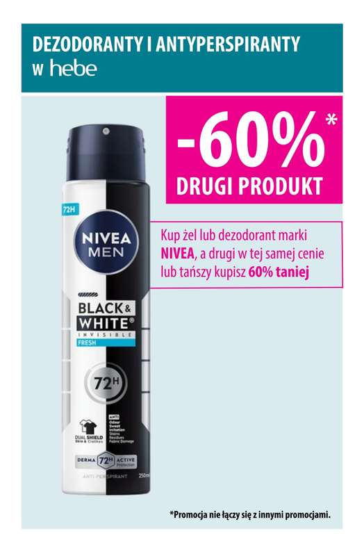 Hebe - gazetka promocyjna Dezodoranty i antyperspiranty w niskich cenach od czwartku 06.08 do środy 19.08 - strona 7