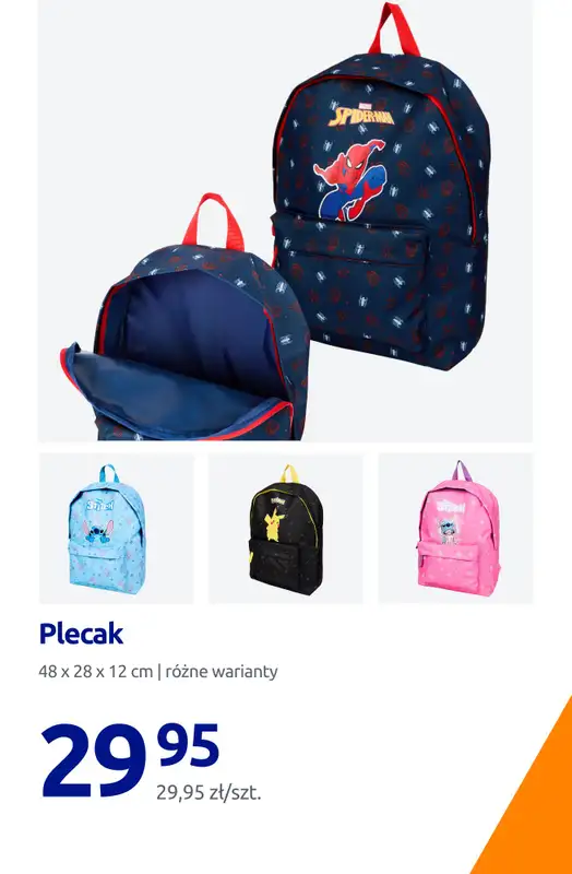 Action - gazetka promocyjna Przybory szkolne, plecaki i piórniki w niskich cenach! od piątku 07.08 do wtorku 11.08 - strona 7