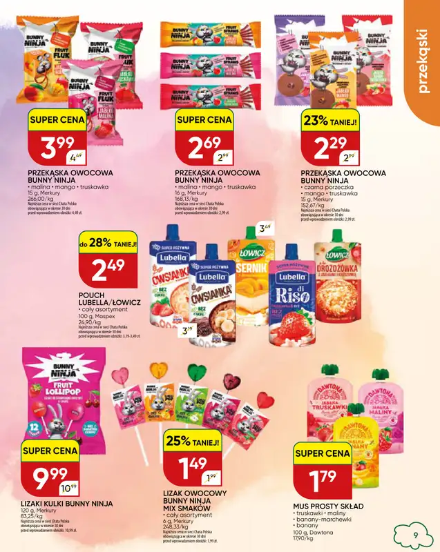 Chata Polska - gazetka promocyjna Katalog Szkoła  do poniedziałku 31.08 - strona 9