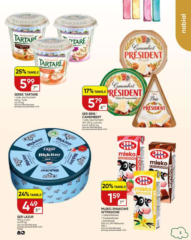 Chata Polska - gazetka promocyjna Katalog Szkoła  do poniedziałku 31.08 - strona 5