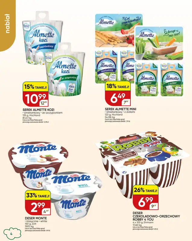 Chata Polska - gazetka promocyjna Katalog Szkoła  do poniedziałku 31.08 - strona 4