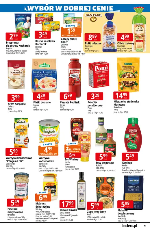 Leclerc - gazetka promocyjna Oferta urodzinowa Leclerc Radom od poniedziałku 10.08 do niedzieli 23.08 - strona 9