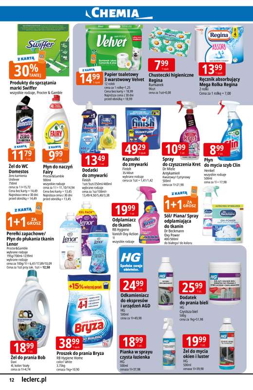 Leclerc - gazetka promocyjna Oferta urodzinowa Leclerc Radom od poniedziałku 10.08 do niedzieli 23.08 - strona 12