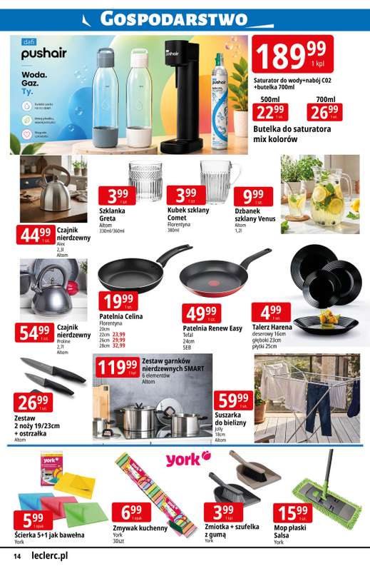 Leclerc - gazetka promocyjna Oferta urodzinowa Leclerc Radom od poniedziałku 10.08 do niedzieli 23.08 - strona 14