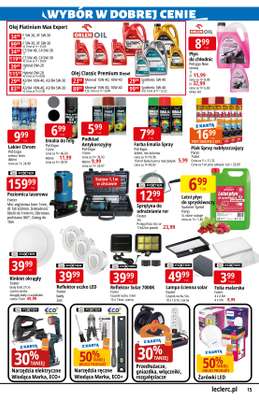 Leclerc - gazetka promocyjna Oferta urodzinowa Leclerc Radom od poniedziałku 10.08 do niedzieli 23.08 - strona 15
