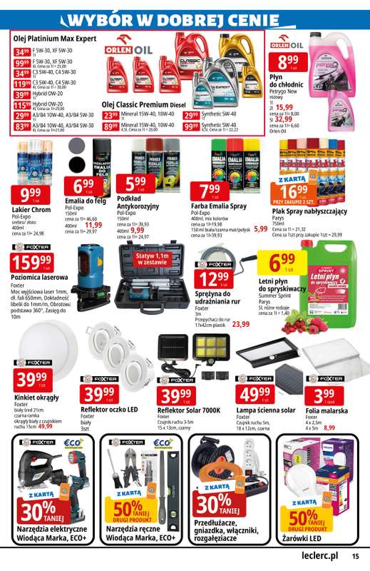 Leclerc - gazetka promocyjna Oferta urodzinowa Leclerc Radom od poniedziałku 10.08 do niedzieli 23.08 - strona 15