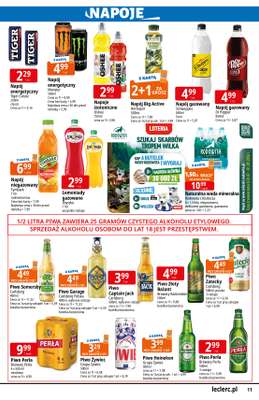 Leclerc - gazetka promocyjna Oferta urodzinowa Leclerc Radom od poniedziałku 10.08 do niedzieli 23.08 - strona 11
