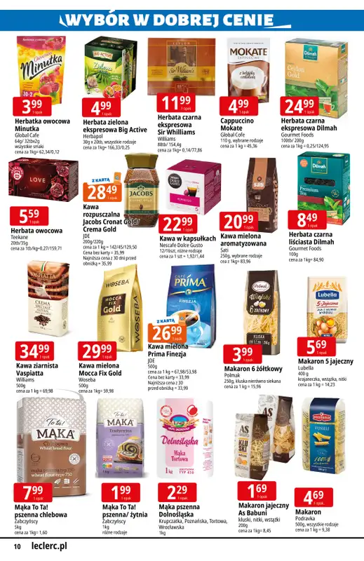 Leclerc - gazetka promocyjna Oferta urodzinowa Leclerc Radom od poniedziałku 10.08 do niedzieli 23.08 - strona 10