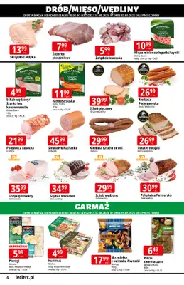 Leclerc - gazetka promocyjna Oferta urodzinowa Leclerc Radom od poniedziałku 10.08 do niedzieli 23.08 - strona 6