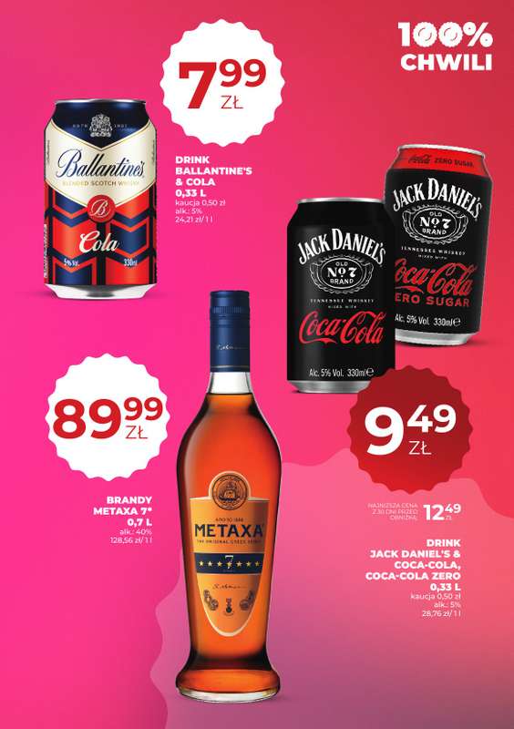 Duży Ben - gazetka promocyjna Gazetka alkoholowa od czwartku 06.08 do środy 19.08 - strona 23