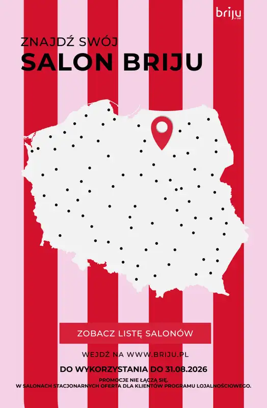 Briju - gazetka promocyjna Szaleństwo kuponów od piątku 07.08 do poniedziałku 31.08 - strona 12