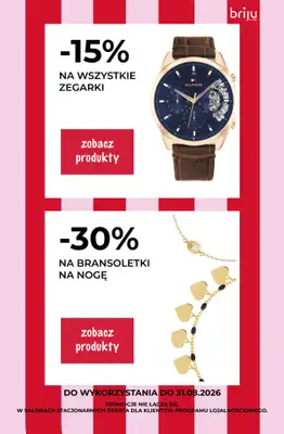 Briju - gazetka promocyjna Szaleństwo kuponów od piątku 07.08 do poniedziałku 31.08 - strona 6