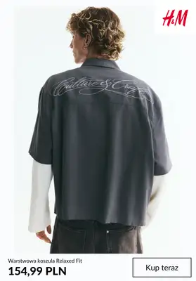 H&M - gazetka promocyjna NOWOŚCI - kolekcja męska od soboty 08.08  - strona 5