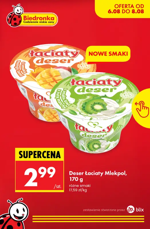 Biedronka - gazetka promocyjna Nowości w Biedronce! od czwartku 06.08 do soboty 08.08 - strona 7