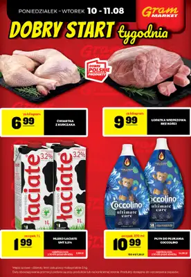 Gram Market - gazetka promocyjna Cały tydzień niskie ceny od piątku 07.08 do środy 12.08 - strona 4