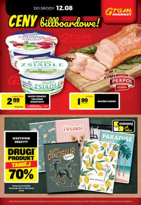 Gram Market - gazetka promocyjna Cały tydzień niskie ceny od piątku 07.08 do środy 12.08 - strona 3