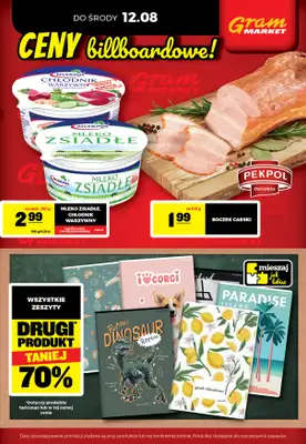 Gram Market - gazetka promocyjna Cały tydzień niskie ceny od piątku 07.08 do środy 12.08 - strona 3