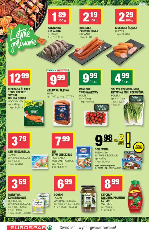 SPAR - gazetka promocyjna Gazetka Eurospar od środy 12.08 do niedzieli 23.08 - strona 10