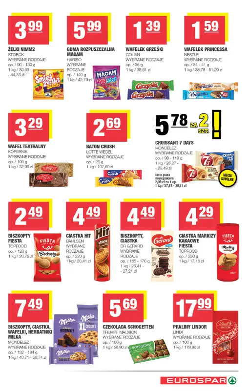 SPAR - gazetka promocyjna Gazetka Eurospar od środy 12.08 do niedzieli 23.08 - strona 15