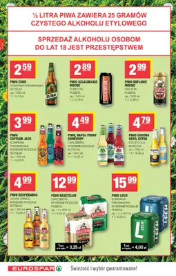 SPAR - gazetka promocyjna Gazetka Eurospar od środy 12.08 do niedzieli 23.08 - strona 12