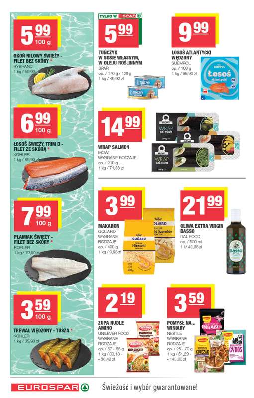SPAR - gazetka promocyjna Gazetka Eurospar od środy 12.08 do niedzieli 23.08 - strona 8