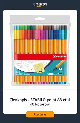 Amazon - gazetka promocyjna Wyprawka szkolna do 200 zł od czwartku 06.08  - strona 3