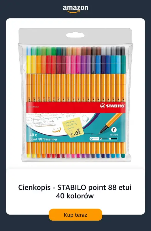 Amazon - gazetka promocyjna Wyprawka szkolna do 200 zł od czwartku 06.08  - strona 3