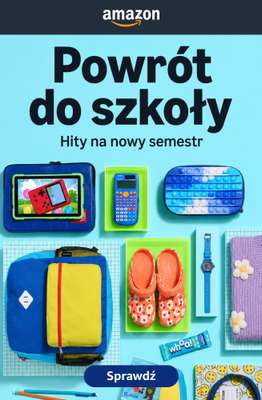 Amazon - gazetka promocyjna Wyprawka szkolna do 200 zł od czwartku 06.08 