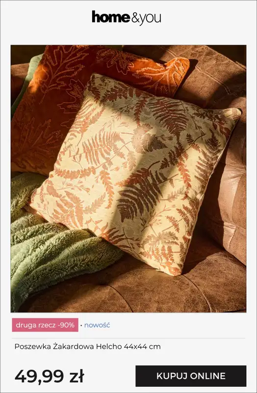 home&you - gazetka promocyjna Druga rzecz -90% od czwartku 06.08 do wtorku 11.08 - strona 8