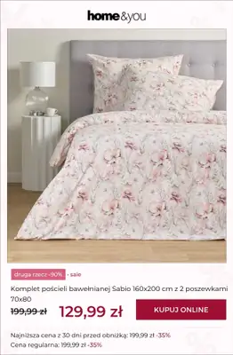 home&you - gazetka promocyjna Promocja druga rzecz -90%: produkty SALE od piątku 07.08 do wtorku 11.08 - strona 7