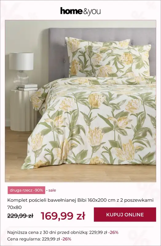 home&you - gazetka promocyjna Promocja druga rzecz -90%: produkty SALE od piątku 07.08 do wtorku 11.08 - strona 11