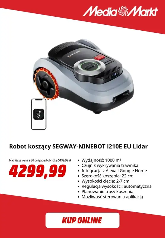 Media Markt - gazetka promocyjna Roboty koszące od czwartku 06.08 do poniedziałku 17.08 - strona 6