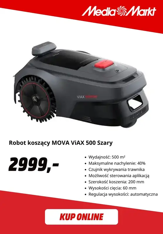Media Markt - gazetka promocyjna Roboty koszące od czwartku 06.08 do poniedziałku 17.08 - strona 5