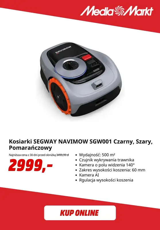Media Markt - gazetka promocyjna Roboty koszące od czwartku 06.08 do poniedziałku 17.08 - strona 4