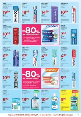 Drogerie Jawa - gazetka promocyjna Gazetka od czwartku 06.08 do środy 02.09 - strona 13