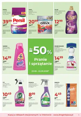 Drogerie Jawa - gazetka promocyjna Gazetka od czwartku 06.08 do środy 02.09 - strona 3