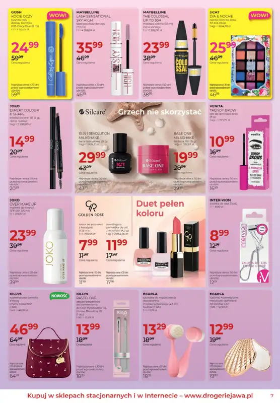 Drogerie Jawa - gazetka promocyjna Gazetka od czwartku 06.08 do środy 02.09 - strona 7