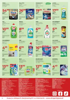 Drogerie Jawa - gazetka promocyjna Gazetka od czwartku 06.08 do środy 02.09 - strona 16