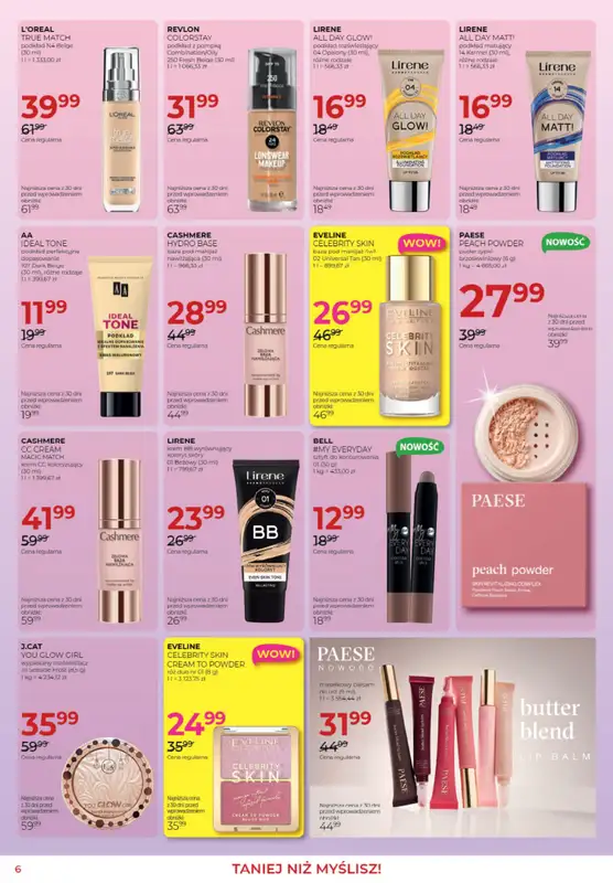 Drogerie Jawa - gazetka promocyjna Gazetka od czwartku 06.08 do środy 02.09 - strona 6
