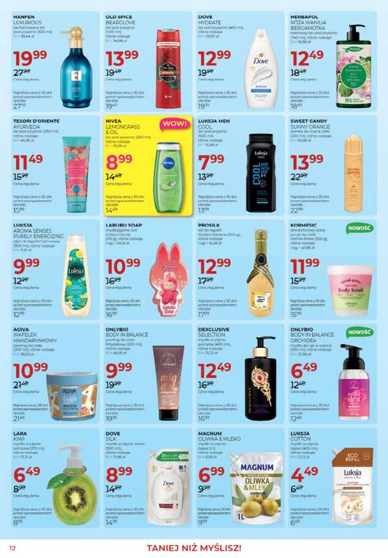 Drogerie Jawa - gazetka promocyjna Gazetka od czwartku 06.08 do środy 02.09 - strona 12