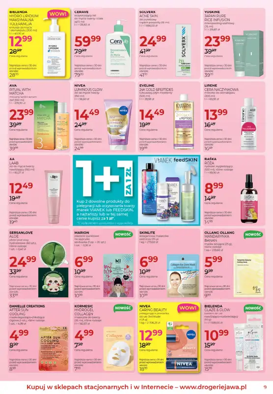 Drogerie Jawa - gazetka promocyjna Gazetka od czwartku 06.08 do środy 02.09 - strona 9