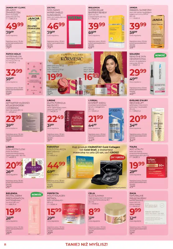 Drogerie Jawa - gazetka promocyjna Gazetka od czwartku 06.08 do środy 02.09 - strona 8