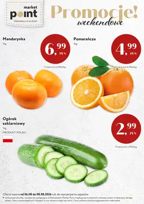 Market Point - gazetka promocyjna Ulotka weekendowa od czwartku 06.08 do soboty 08.08 - strona 6