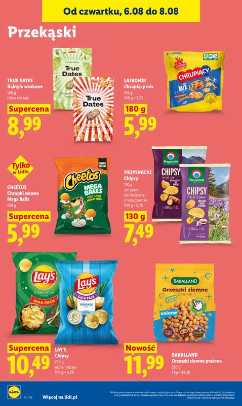 Lidl - gazetka promocyjna Oferta od czwartku od czwartku 06.08 do soboty 08.08 - strona 80