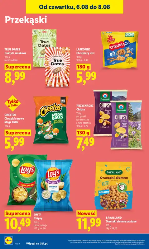 Lidl - gazetka promocyjna Oferta od czwartku od czwartku 06.08 do soboty 08.08 - strona 80
